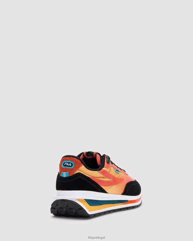 PPH0J2700 preto/mandarimvermelho/ambyel FILA fila renno premium masculino preto/vermelho mandarim/ambyel
