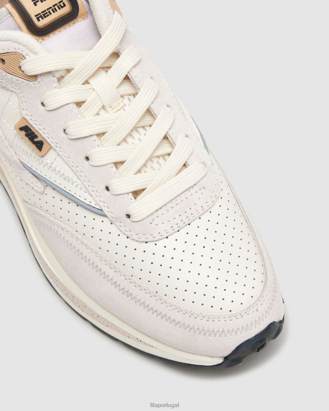 PPH0J2702 areia branca/macadâmia/gard FILA renno premium fila masculino branco/macadamia/gard