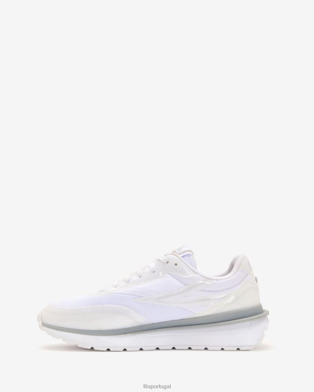 PPH0J2708 branco/cinza glaciar/branco FILA renno fila patched masculino branco/cinza glaciar/branco