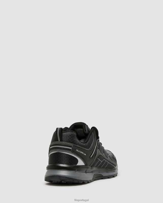 PPH0J2737 preto/cinza/prata FILA fila fila cagliari masculino preto/cinza/prata