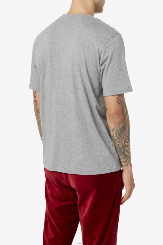 PPH0J277 urze/marinho/vermelho FILA fila borough camiseta urze/marinho/vermelho