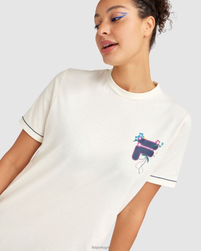 PPH0J2804 garça FILA camiseta fila feminina fila egret