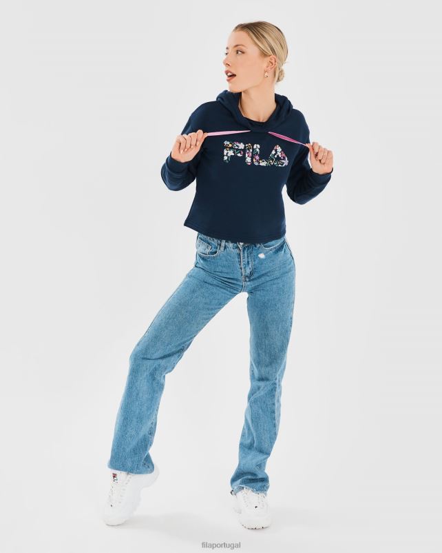 PPH0J2806 marinha FILA moletom fila feminino lucy
