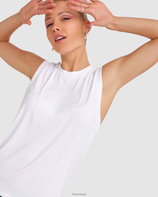 PPH0J2811 branco FILA regata fila spencer feminina branca