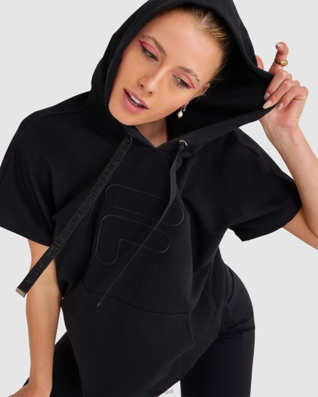PPH0J2814 preto FILA fila spencer ss com capuz feminino preto