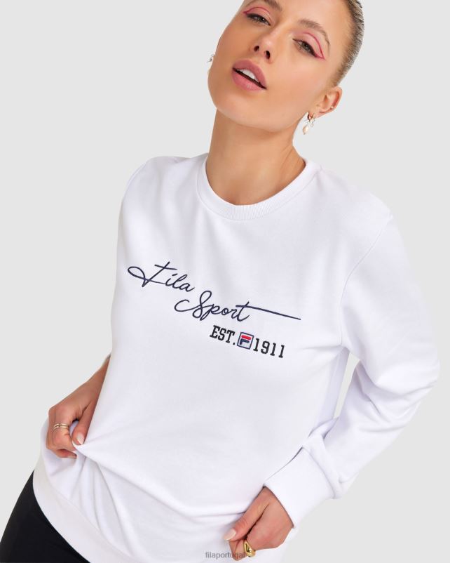 PPH0J2832 branco FILA fila cinzia feminino branco
