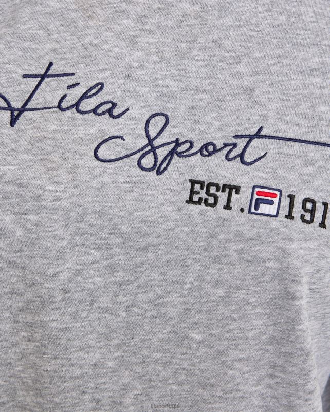 PPH0J2834 mármore cinza FILA cinzia crew feminino fila cinza marle