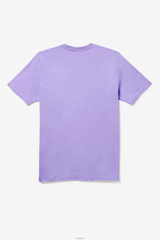 PPH0J284 tulipa violeta FILA camiseta águia masculina fila violeta tulipa