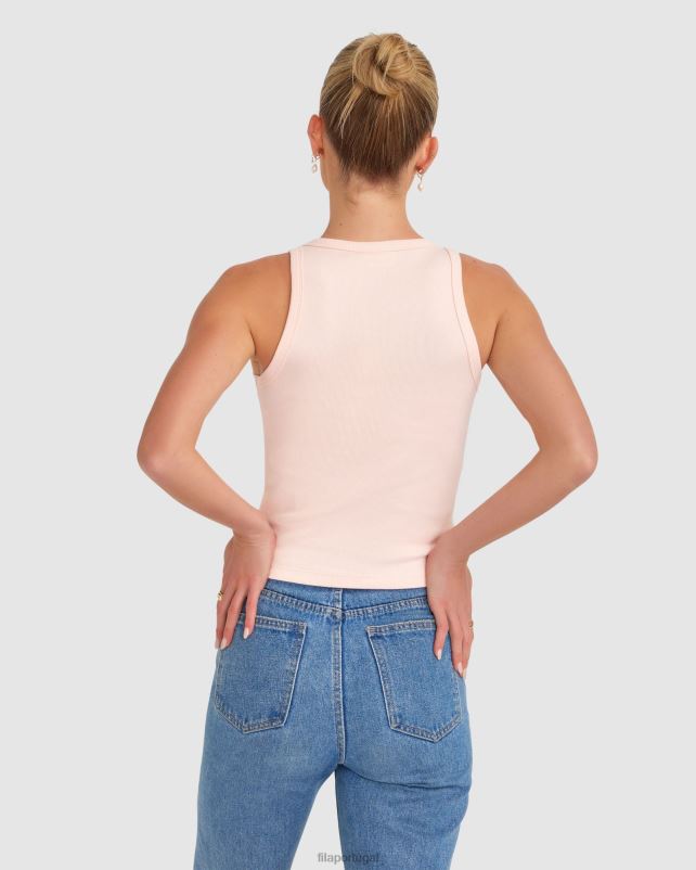 PPH0J2840 conto de fadas FILA regata feminina cinzia rib fila fairytale