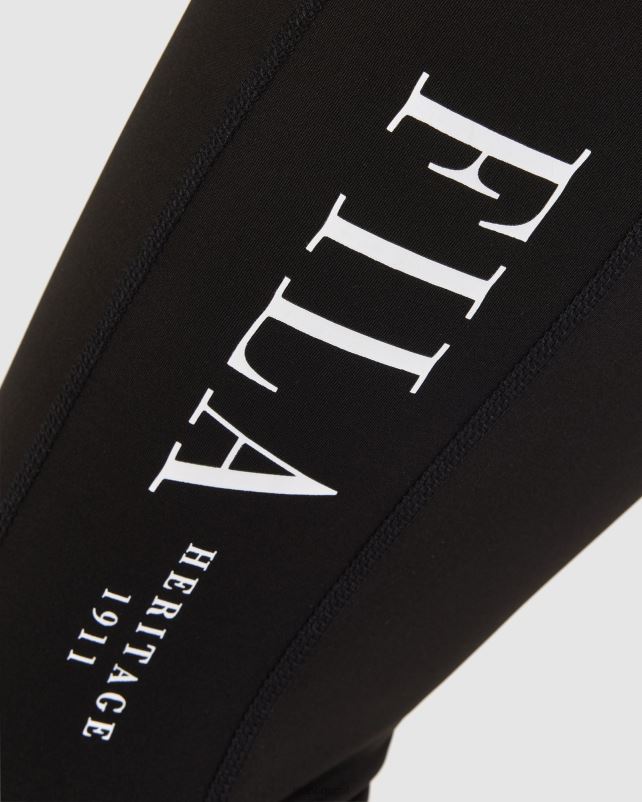 PPH0J2841 preto FILA calça fila preta feminina