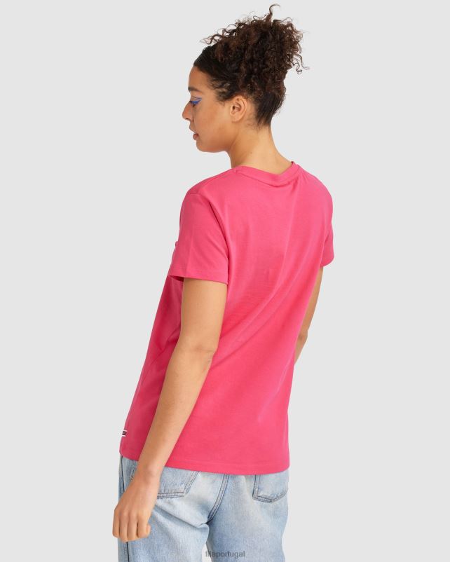 PPH0J2843 rosa mexicano FILA camiseta imogen feminina fila rosa mexicana