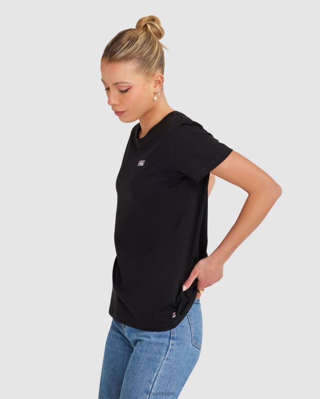 PPH0J2847 preto FILA camiseta fila preta feminina