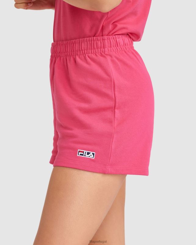 PPH0J2848 rosa mexicano FILA short fila fila mexicano feminino imogen