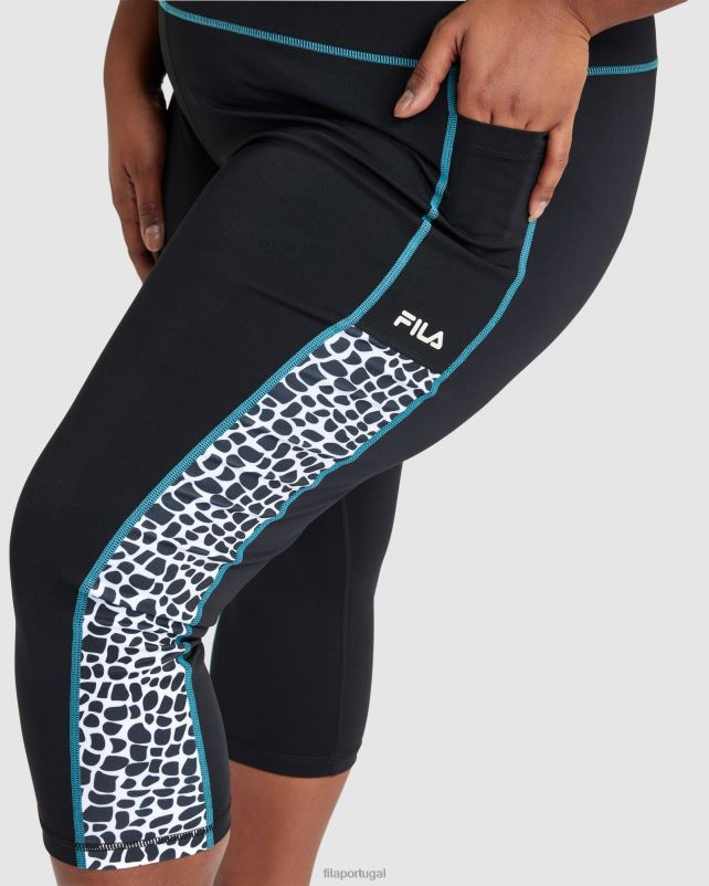 PPH0J2849 preto FILA fila rebecca 3/4 preto feminino