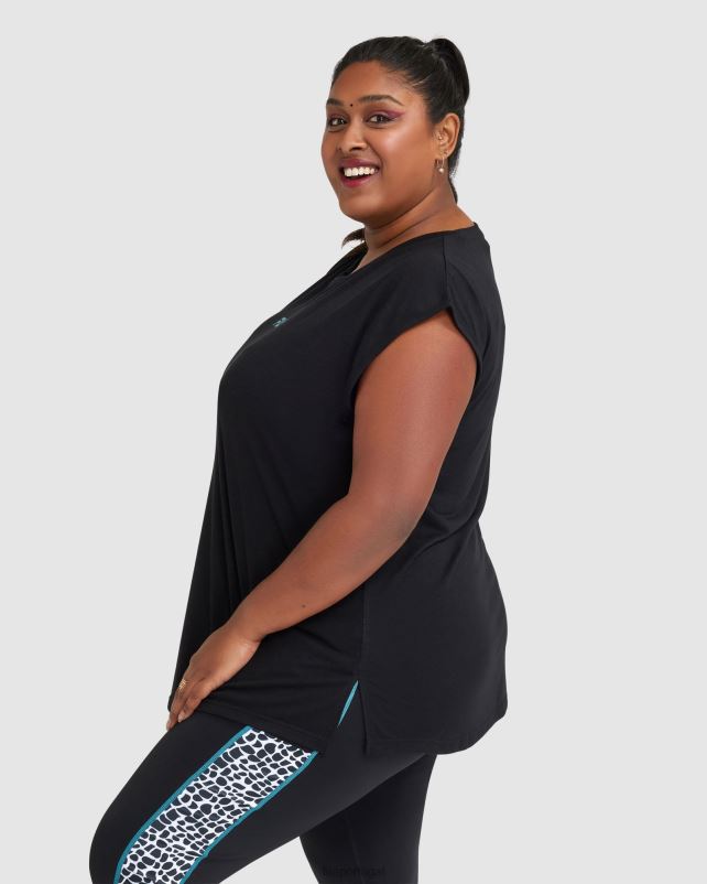 PPH0J2853 preto FILA regata rebecca feminina fila preta