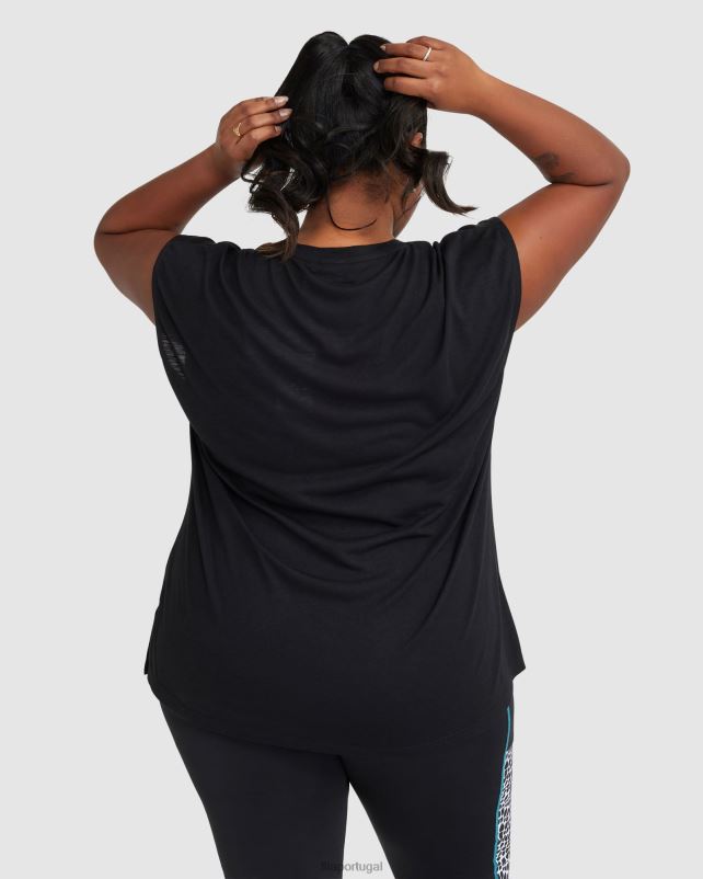 PPH0J2853 preto FILA regata rebecca feminina fila preta