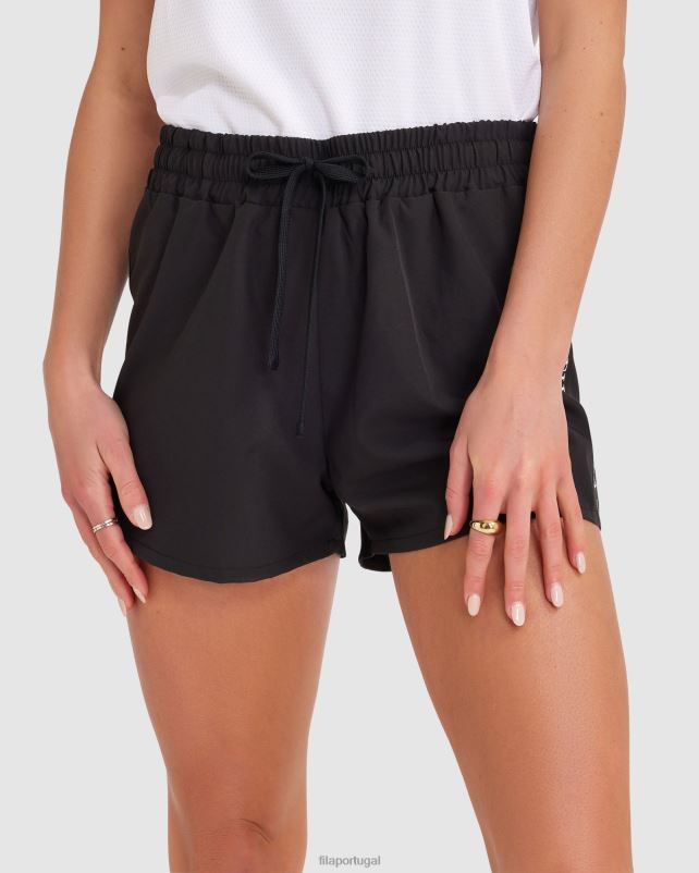 PPH0J2863 preto FILA short fila elektra feminino preto