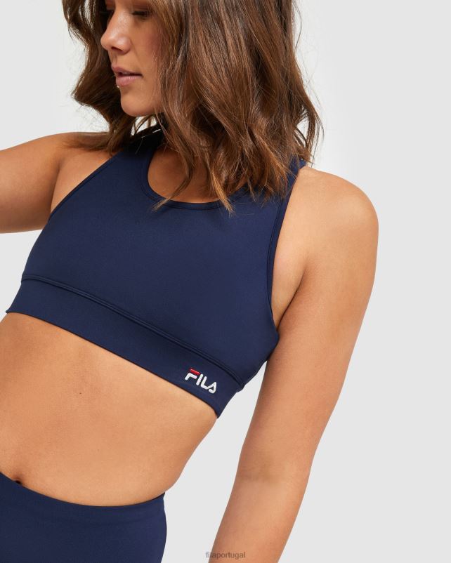 PPH0J2884 nova marinha FILA sutiã feminino fila new Navy Classic