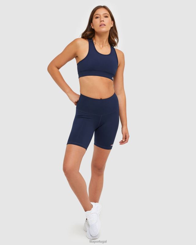 PPH0J2906 nova marinha FILA bermuda bike feminina clássica fila new navy