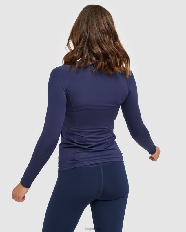 PPH0J2907 nova marinha FILA nova camiseta fila classic feminina azul marinho