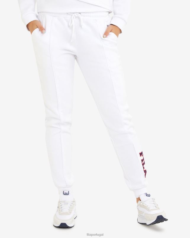 PPH0J2909 branco FILA calça feminina fila branca