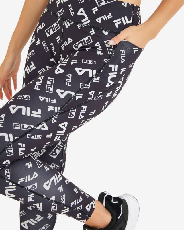 PPH0J2913 preto FILA fila alessa preta