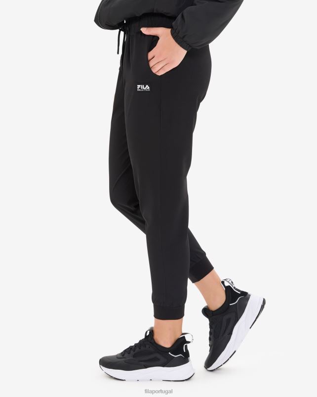 PPH0J2915 preto FILA calça feminina annabelle fila preta