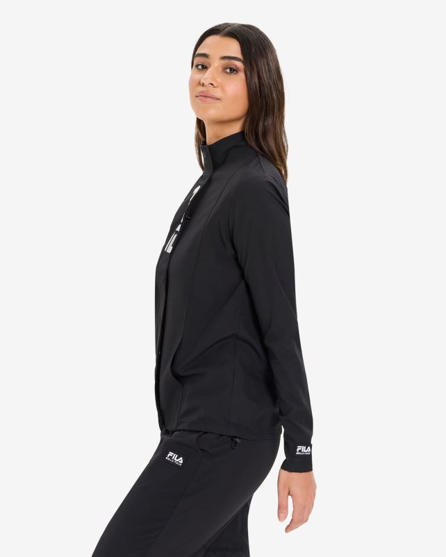 PPH0J2916 preto FILA jaqueta annabelle feminina preta fila