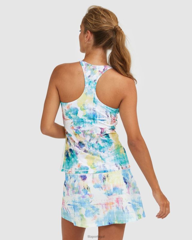 PPH0J2926 tie dye FILA fila regata tie dye fila racerback