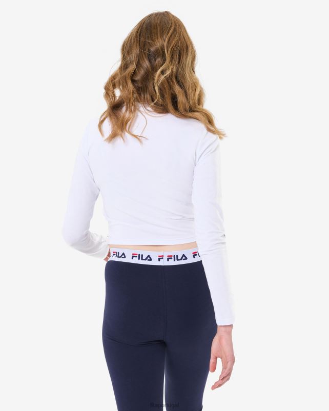 PPH0J2934 branco FILA camiseta fila branca sage