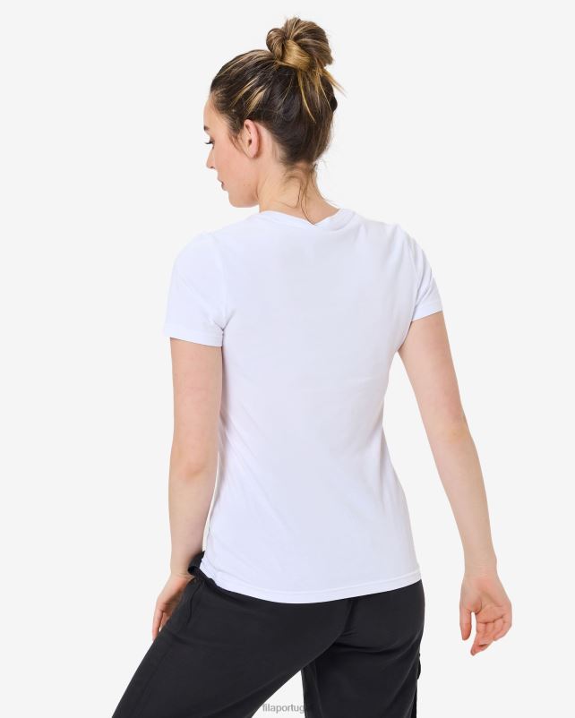 PPH0J2935 branco FILA camiseta fila yuna branca