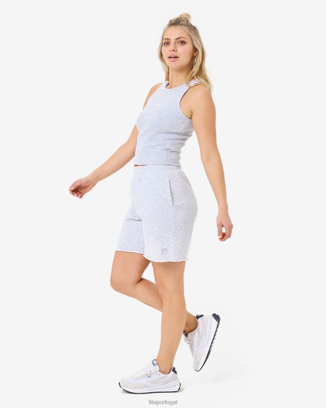 PPH0J2946 mármore cinza claro FILA regata fila cinza marle marbel rib