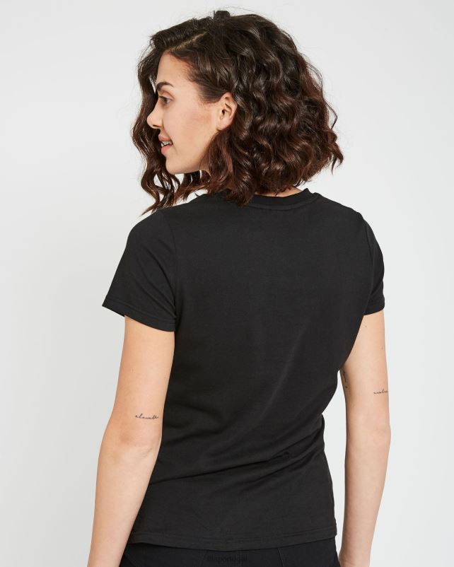 PPH0J2950 preto FILA camiseta fila volara feminina preta