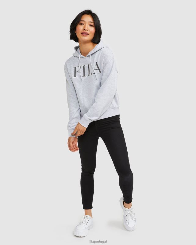 PPH0J2962 mármore cinza claro FILA moletom fila cinza marle feminino isidora
