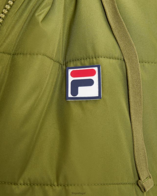 PPH0J2973 Oliva FILA colete feminino olive fila iranga puff