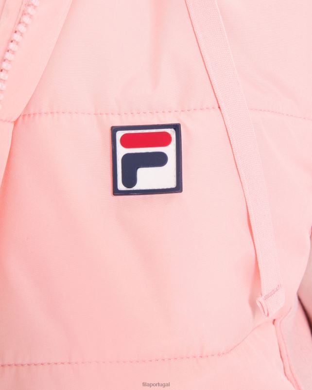 PPH0J2975 rosa pálido FILA colete iranga puff feminino fila rose pálido