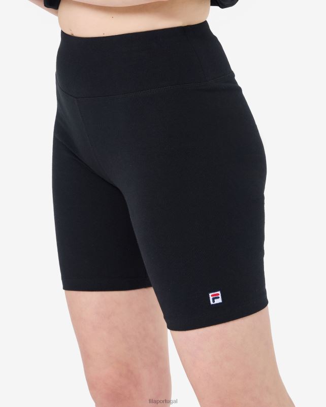 PPH0J2998 preto FILA short fila preto volara bike