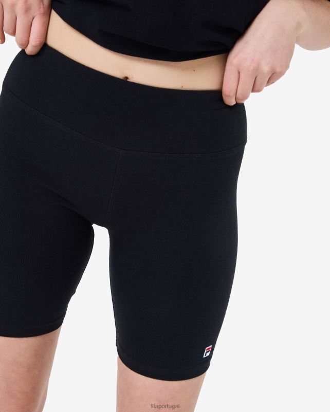 PPH0J2998 preto FILA short fila preto volara bike