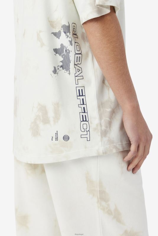 PPH0J301 pedra/marinha FILA camiseta fila ayan stone/azul marinho