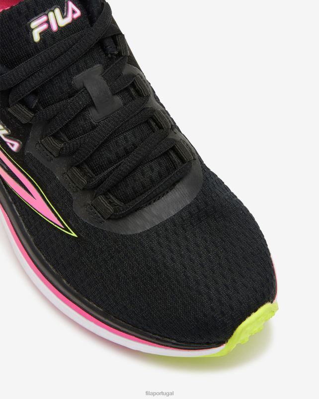 PPH0J3010 preto/rosaglo/amarelo seguro FILA fila preto/rosaglo/safeyellow fila instinx feminino