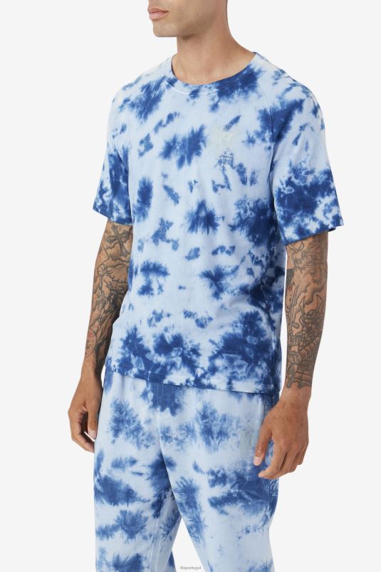 PPH0J302 majólica azul/pedra FILA ayan tee fila majolica azul/pedra