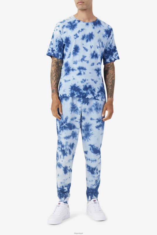 PPH0J302 majólica azul/pedra FILA ayan tee fila majolica azul/pedra