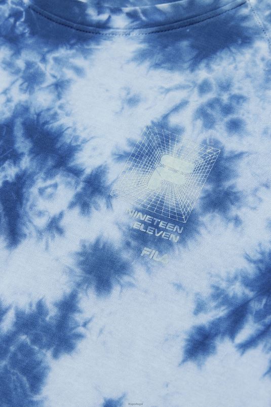 PPH0J302 majólica azul/pedra FILA ayan tee fila majolica azul/pedra