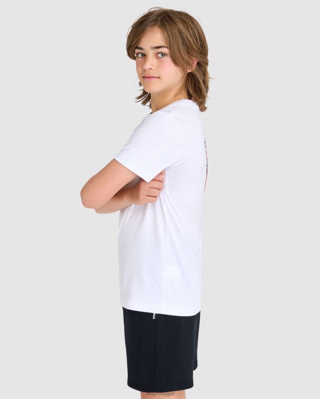 PPH0J3048 branco FILA camiseta fila ripley infantil branca