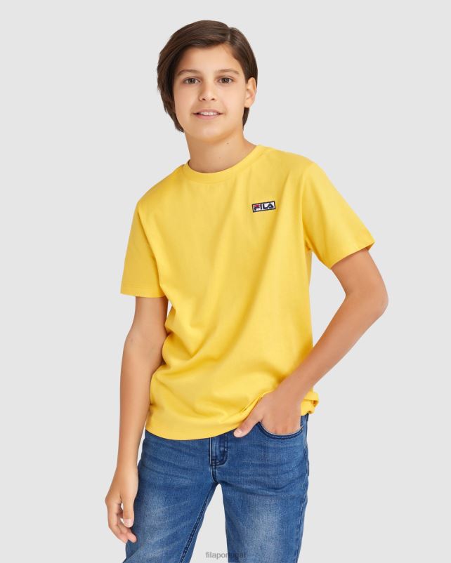 PPH0J3080 narciso FILA camiseta parker infantil fila daffodil