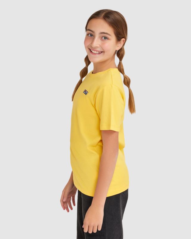 PPH0J3080 narciso FILA camiseta parker infantil fila daffodil