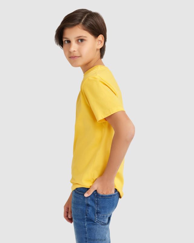 PPH0J3080 narciso FILA camiseta parker infantil fila daffodil