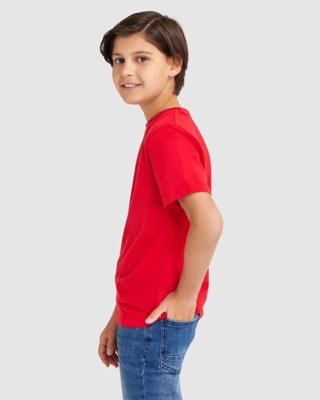 PPH0J3081 vermelho FILA camiseta parker infantil fila vermelha