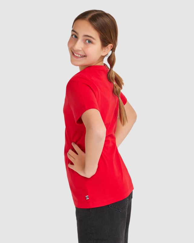 PPH0J3081 vermelho FILA camiseta parker infantil fila vermelha