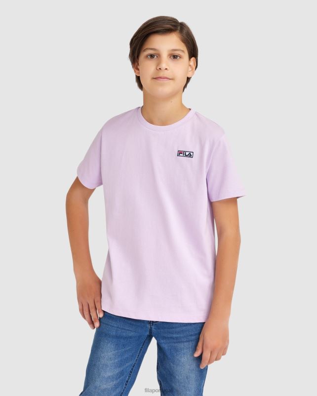 PPH0J3083 orquídea FILA camiseta parker infantil fila orquídea